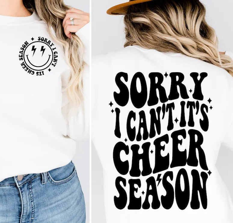 Cheer Season Sublimation or DTF Transfers SS Vinyl, Sublimation, and More