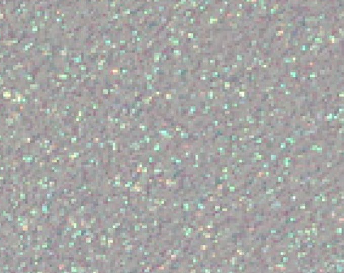 Rainbow White Glitter