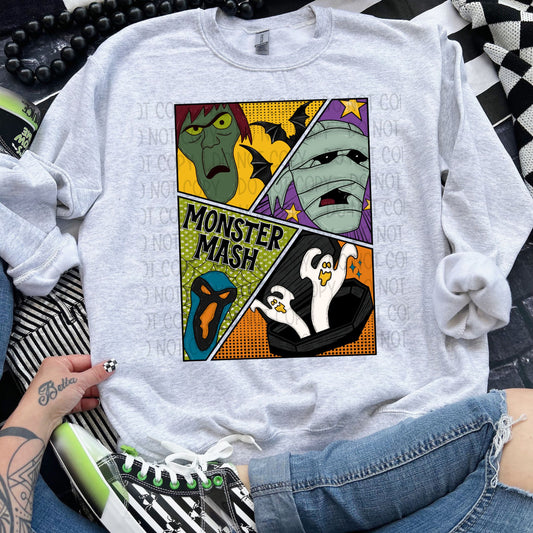 Monster Mash Sublimation or DTF Transfers