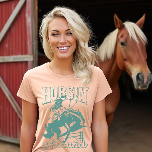 Horsin Around Sublimation or DTF Transfers