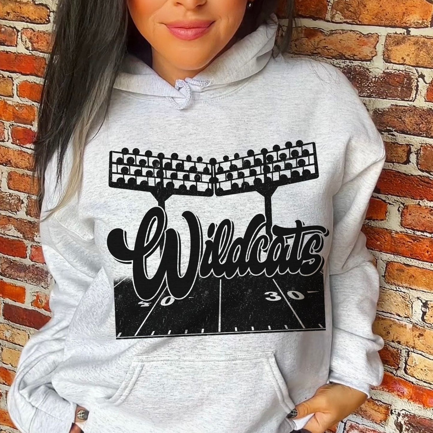 Wildcats School Spirit Sublimation or DTF Transfer