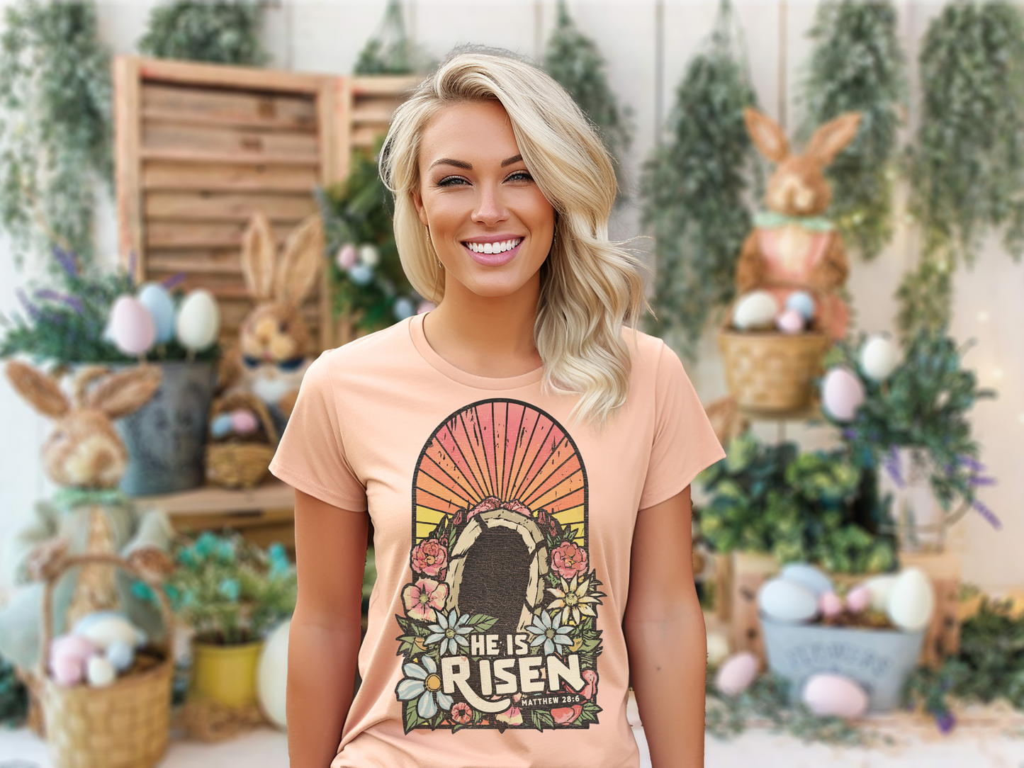 He is Risen Sublimation or DTF Transfers