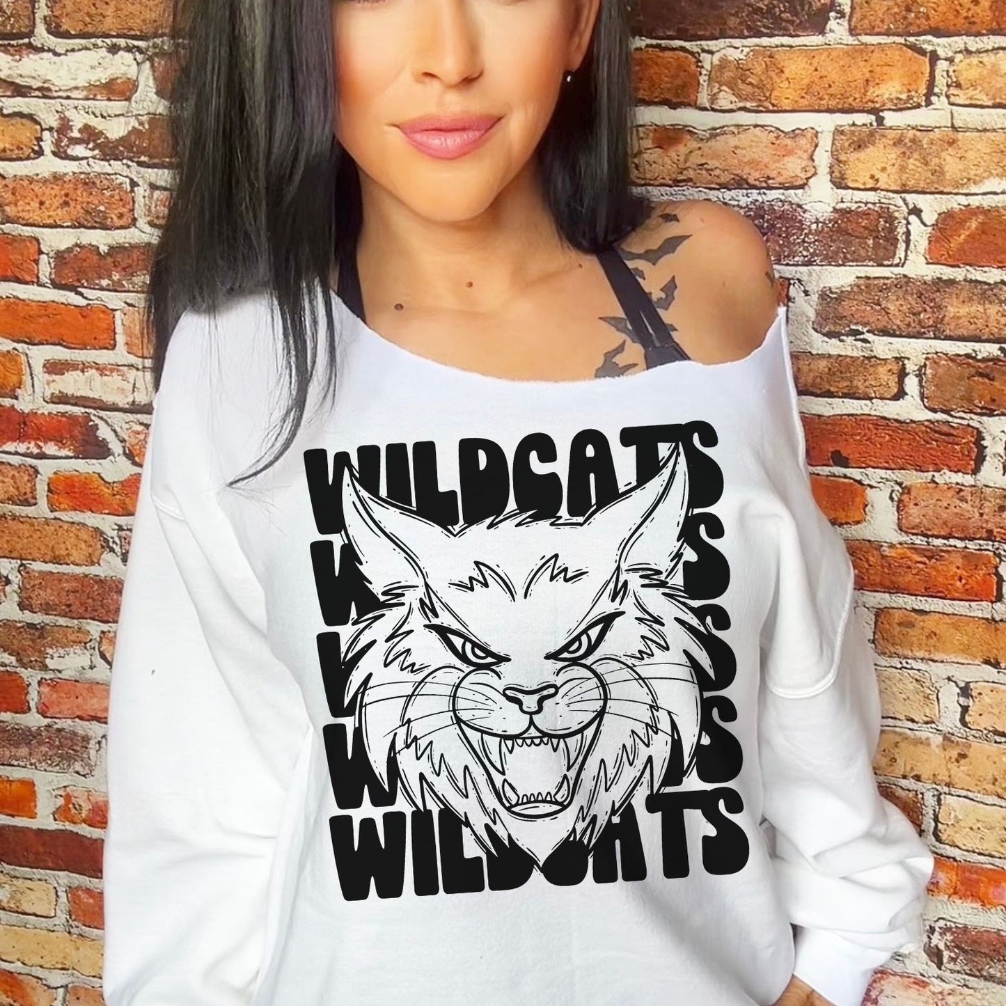 Wildcat School Spirit Sublimation or DTF Transfer