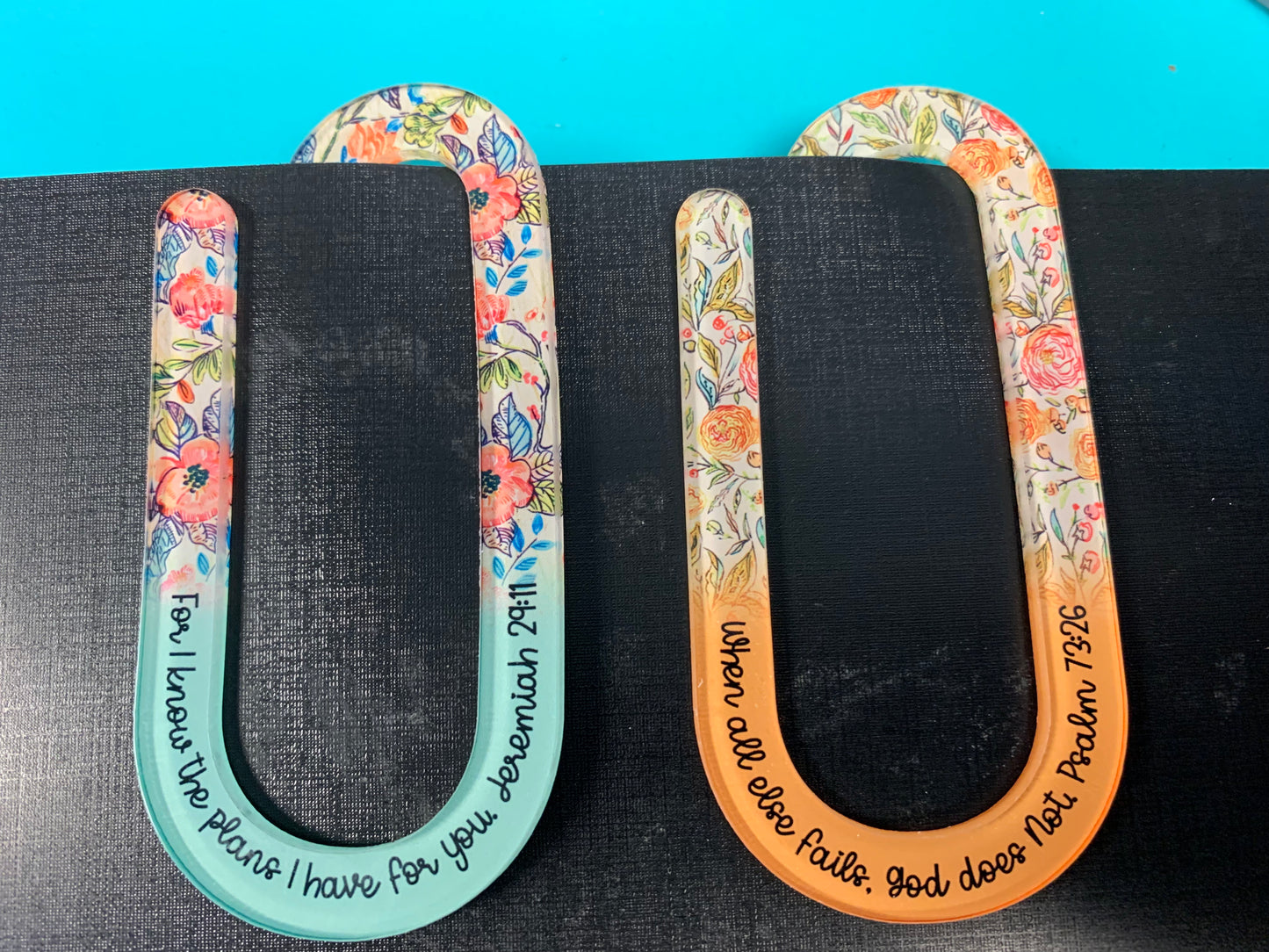 Sublimation Paper Clip Bookmarks