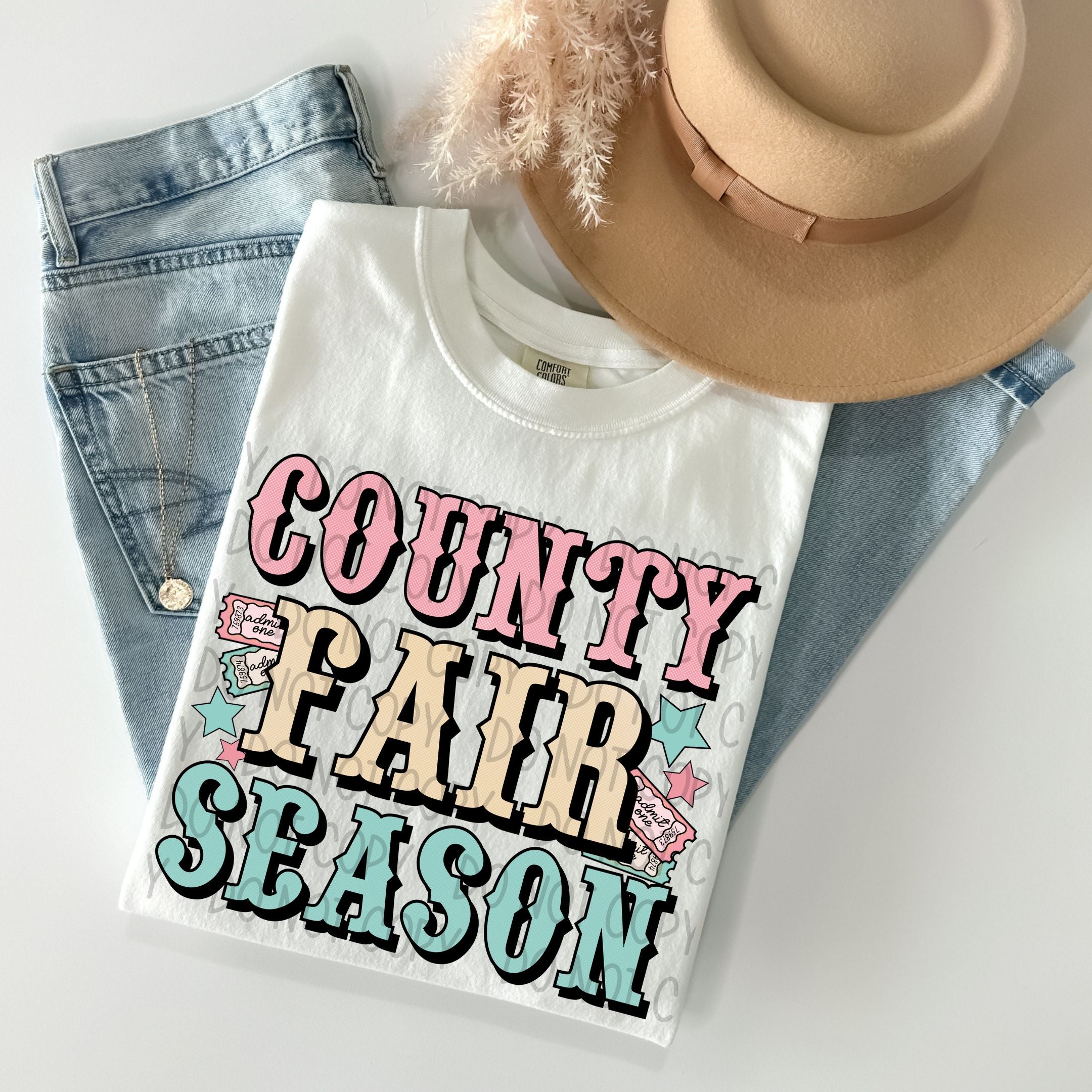 Country Fair Sublimation or DTF Transfers