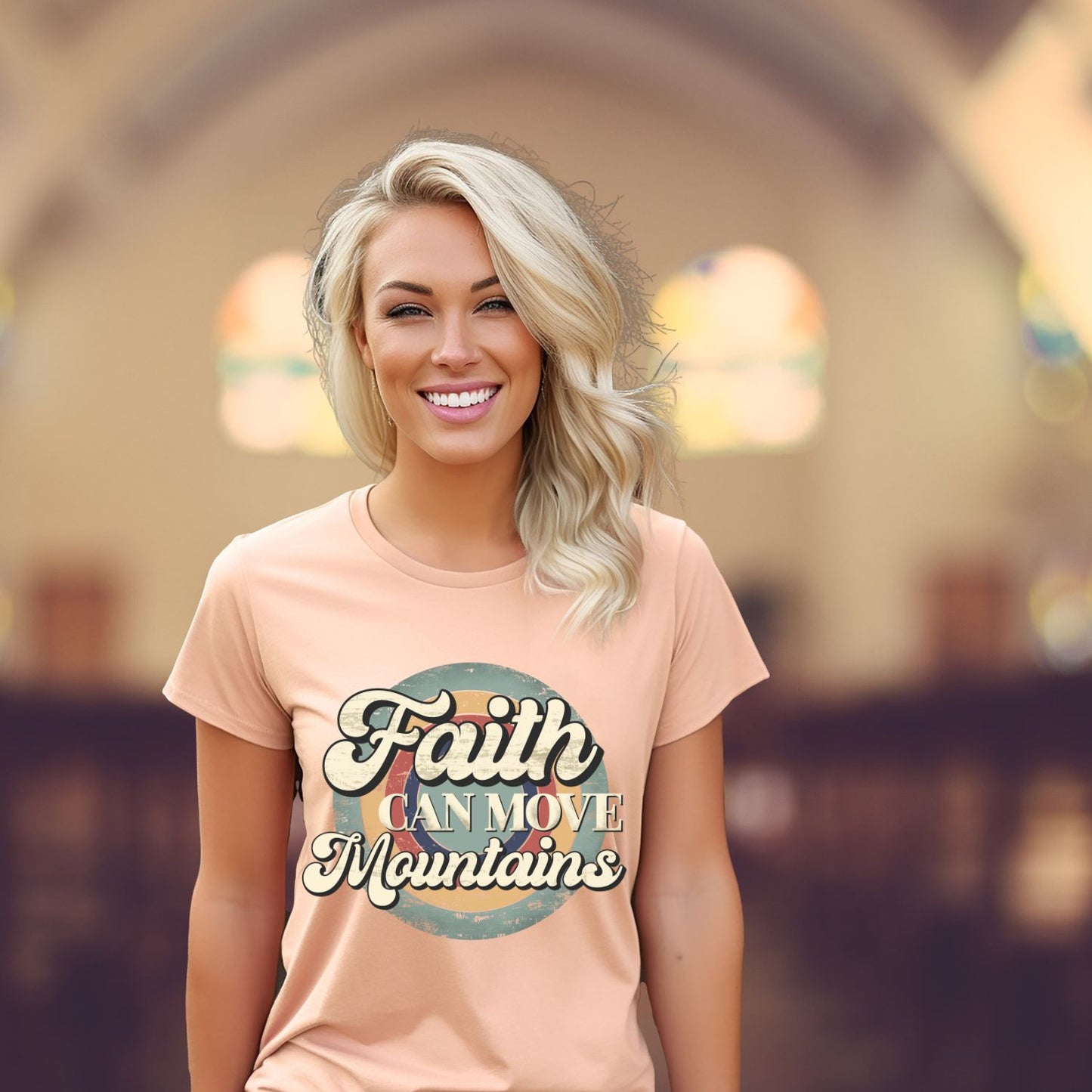 Faith can move mountains Sublimation or DTF Transfers