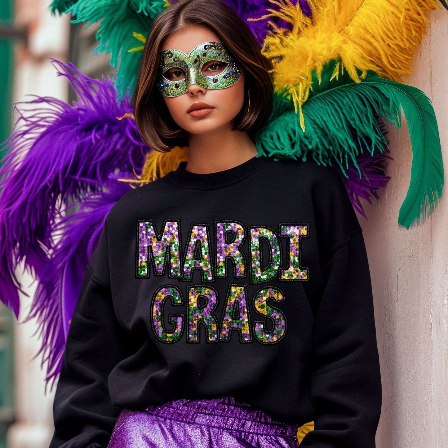 Mardi Gras Sublimation or DTF Transfers