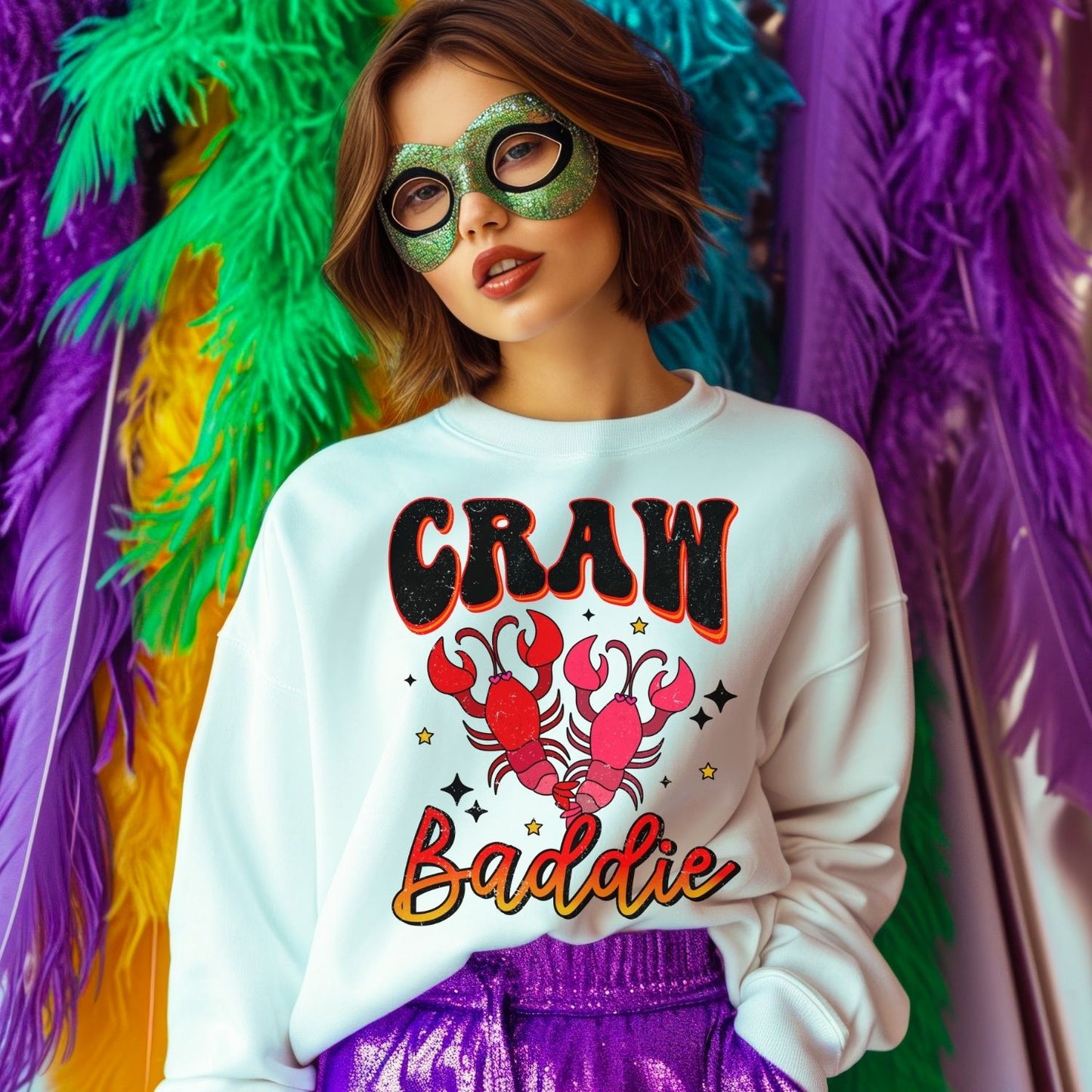 Craw Baddie Sublimation or DTF Transfers