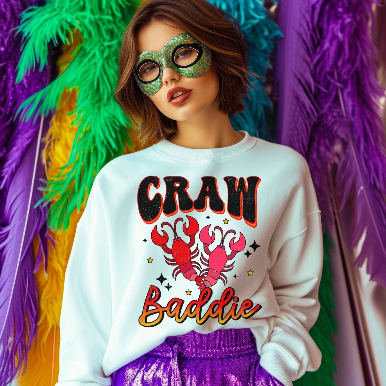 Craw Baddie Sublimation or DTF Transfers