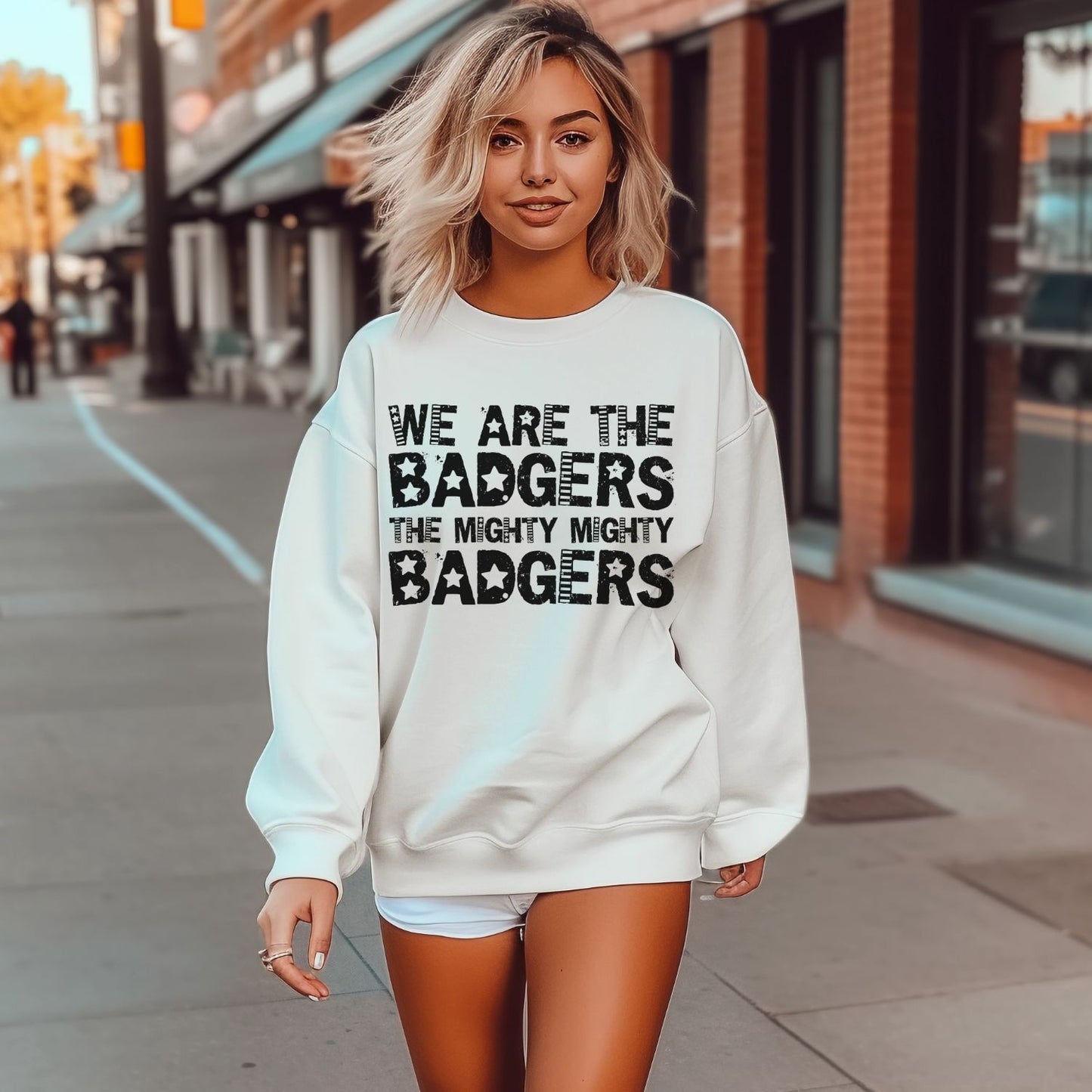 We are the Badgers School Spirit Sublimation or DTF Transfer