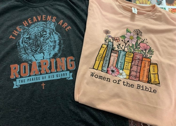 DTF Women of the Bible, Ready to Press Transfer