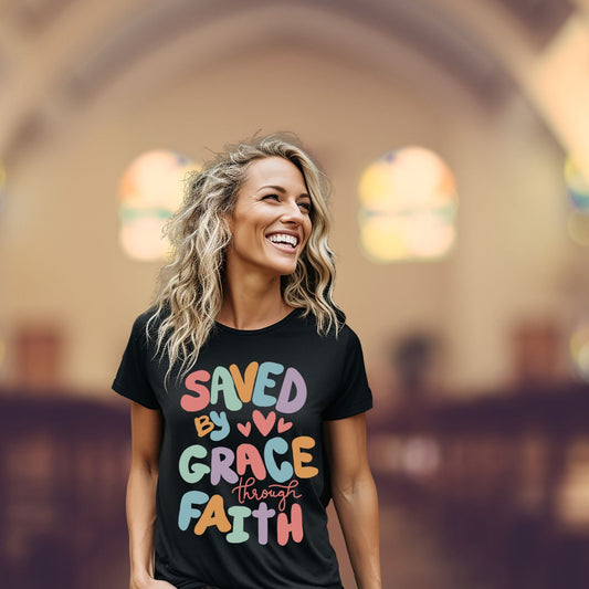 Saved by Grace Sublimation or DTF Transfers