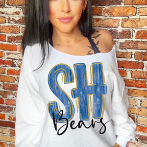 SH Bears Black Sublimation or DTF Transfers