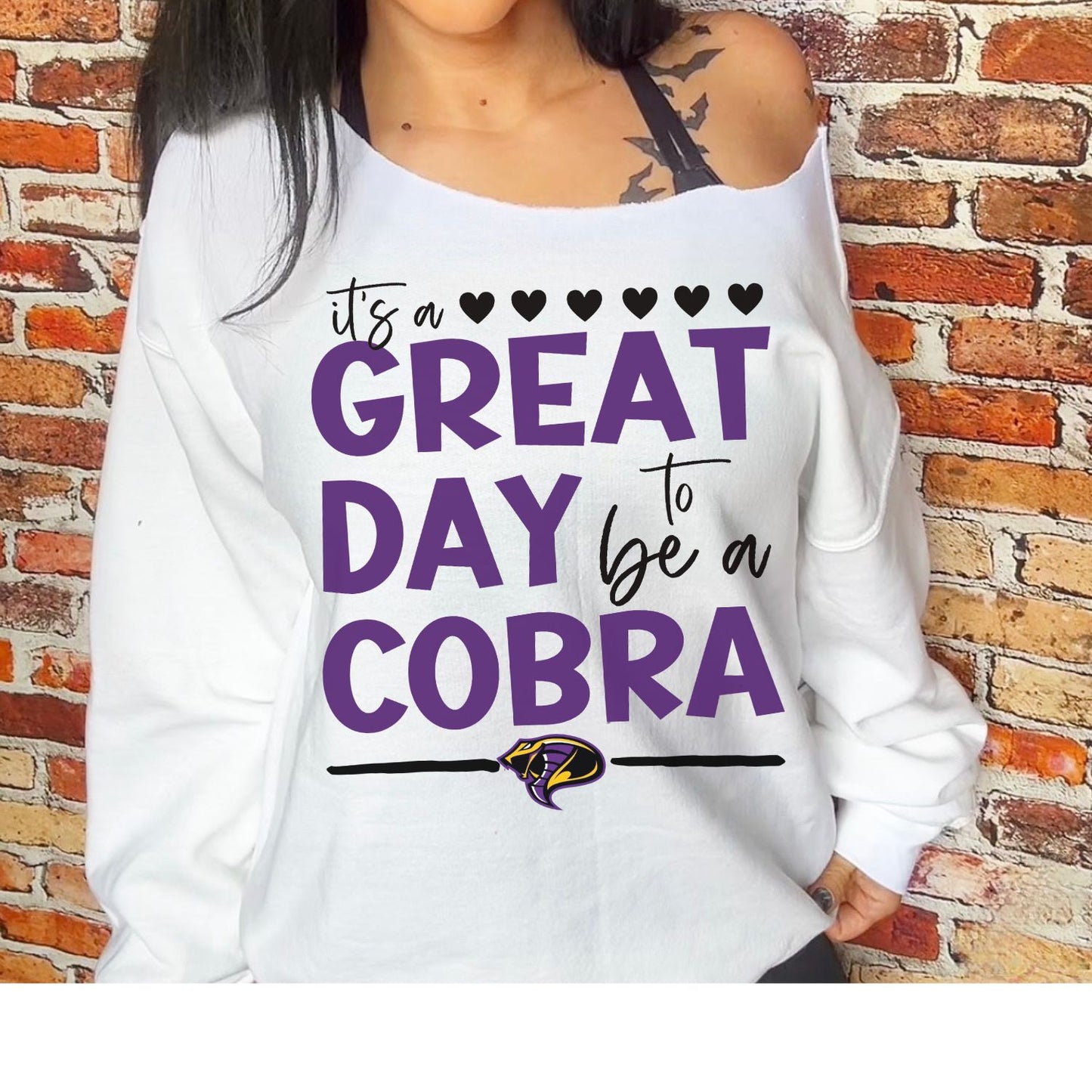 Great Day to be a Cobra Sublimation or DTF Transfers