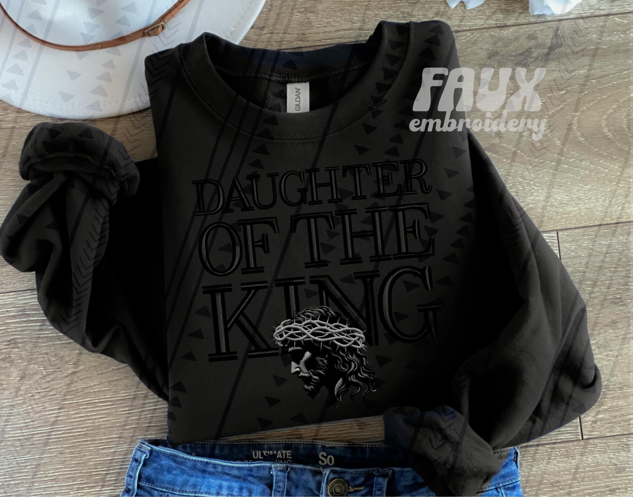 Daughter of the King Sublimation or DTF Transfers