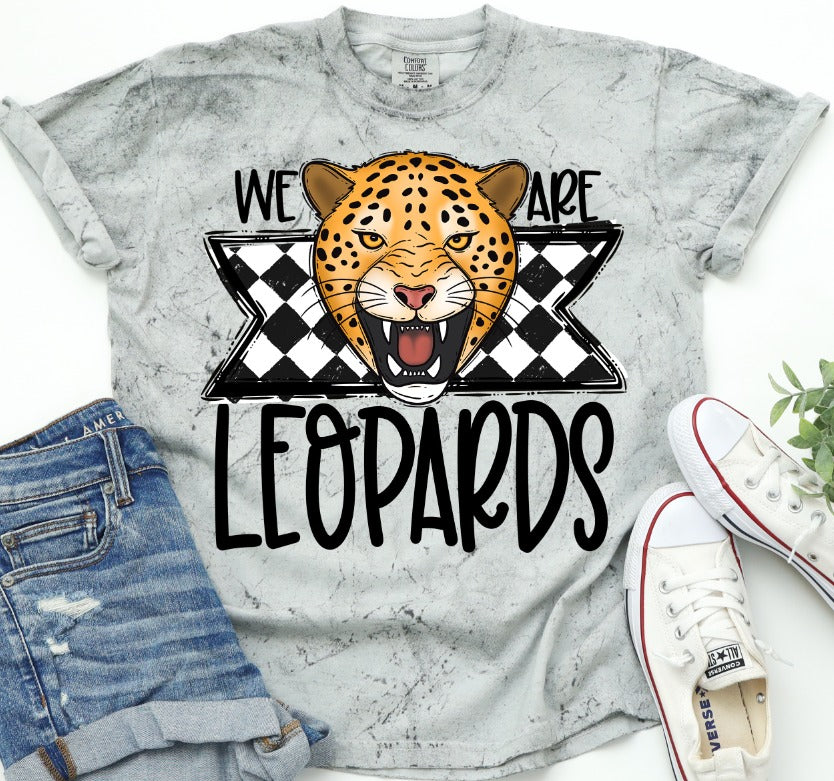 We Are Leopards School Spirit Sublimation or DTF Transfer