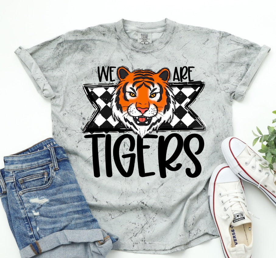 Tigers School Spirit Sublimation or DTF Transfer