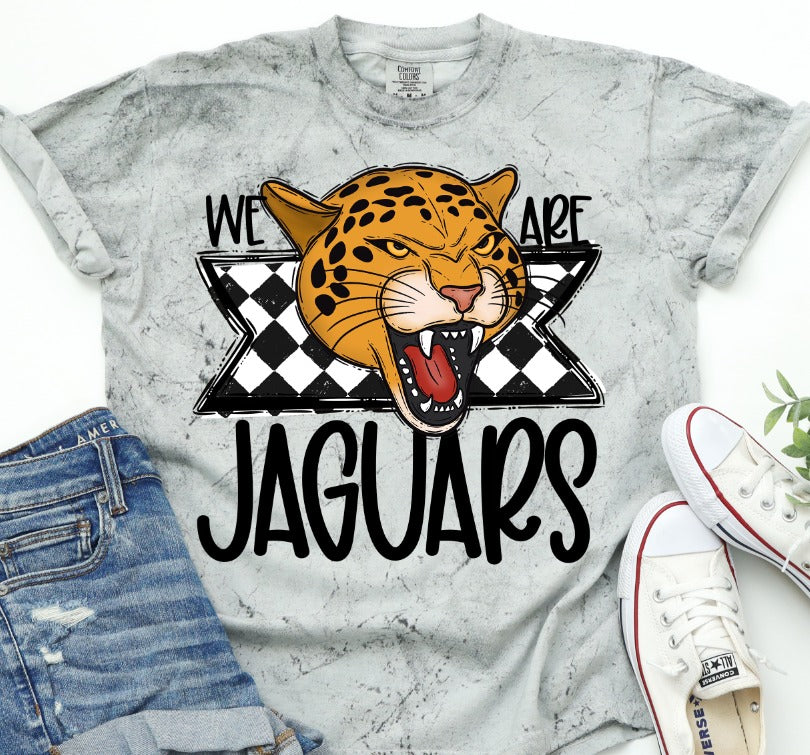 We Are Jaguars School Spirit Sublimation or DTF Transfer