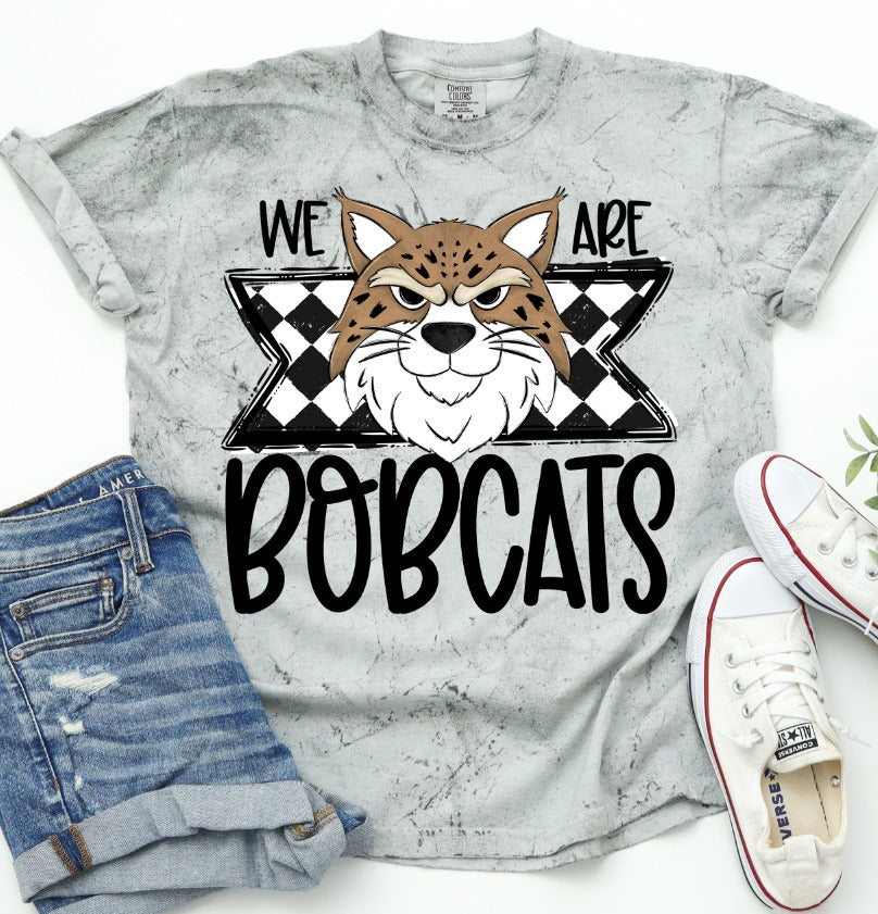 Bobcats School Spirit Sublimation or DTF Transfer