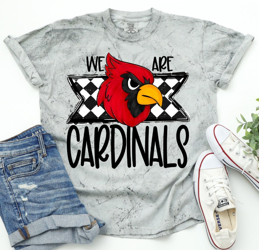 Cardinals School Spirit Sublimation or DTF Transfer