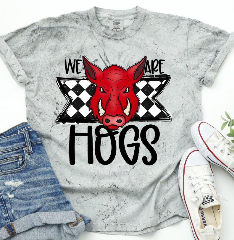 Hogs School Spirit Sublimation or DTF Transfer