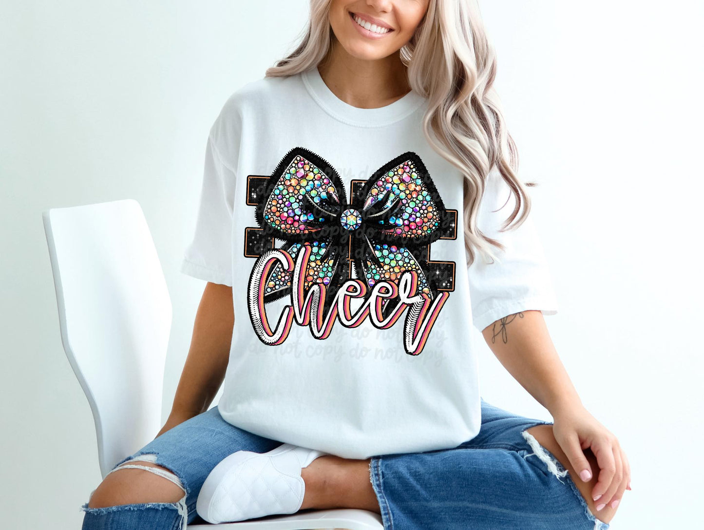 Cheer Sublimation or DTF Transfers