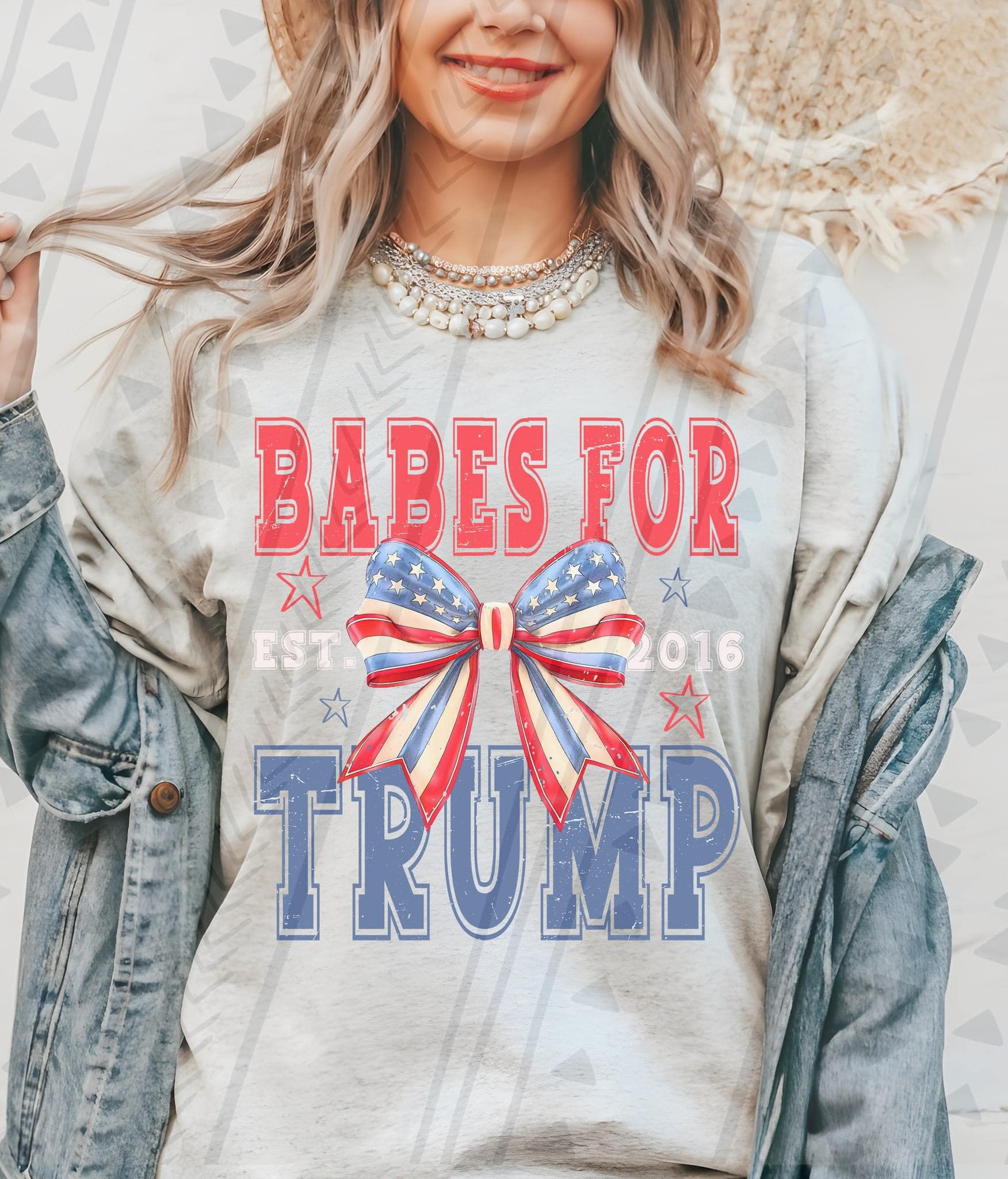 Babes for Trump Sublimation or DTF Transfers