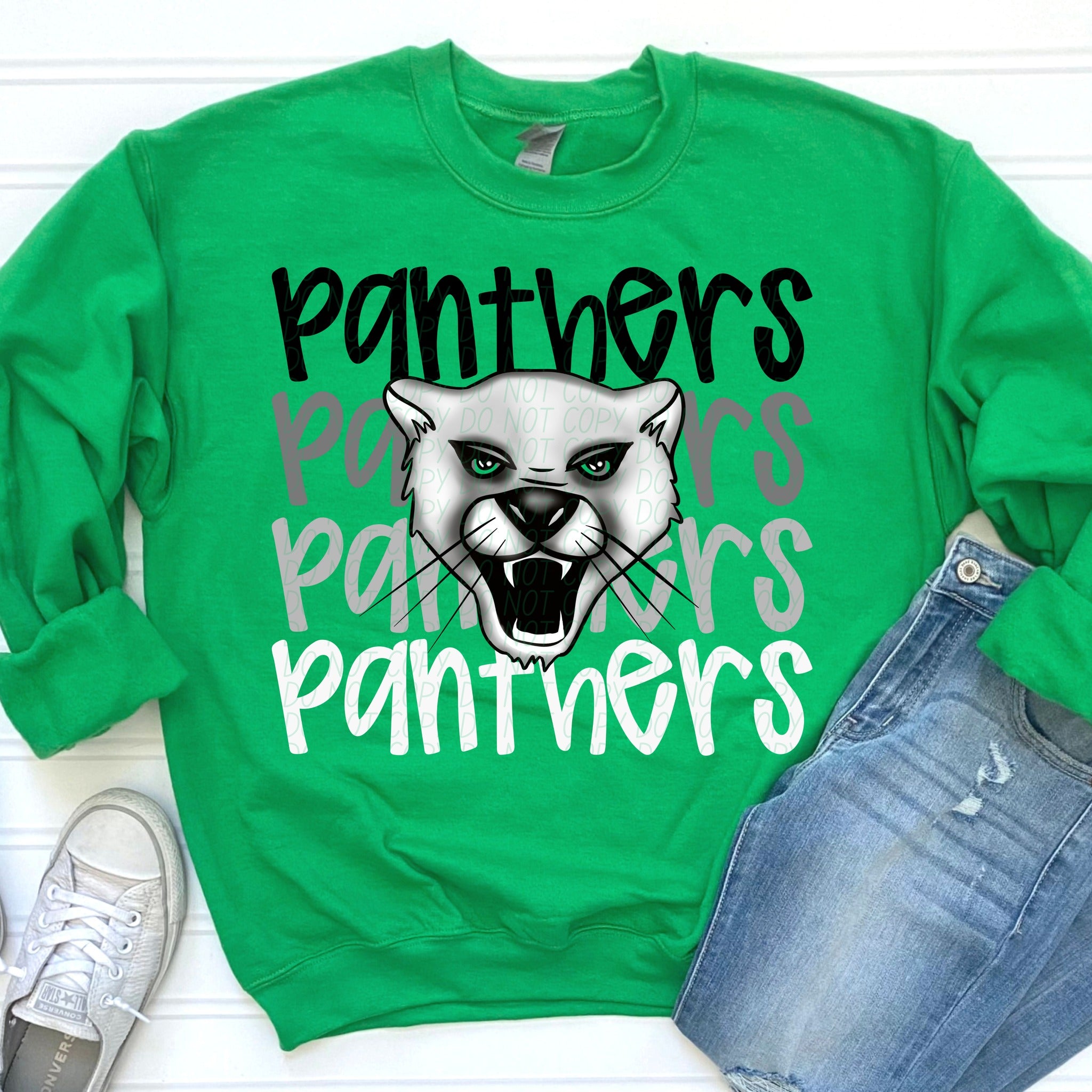 Panthers Sublimation or DTF Transfers