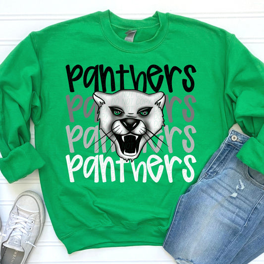 Panthers Sublimation or DTF Transfers