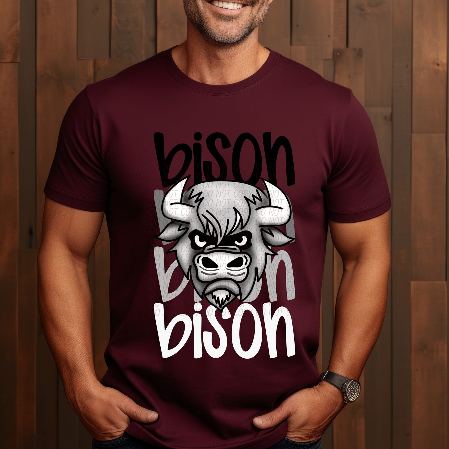 Bison Sublimation or DTF Transfers