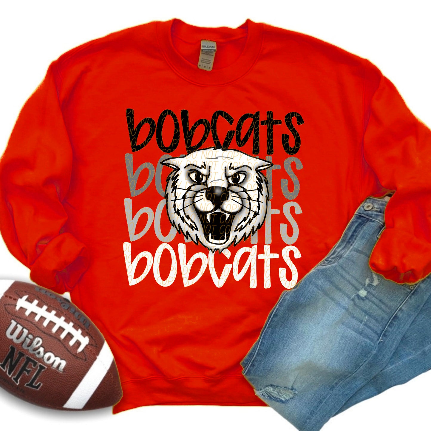 Bobcats Sublimation or DTF Transfers