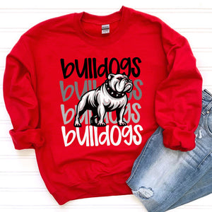 Bulldogs Sublimation or DTF Transfers