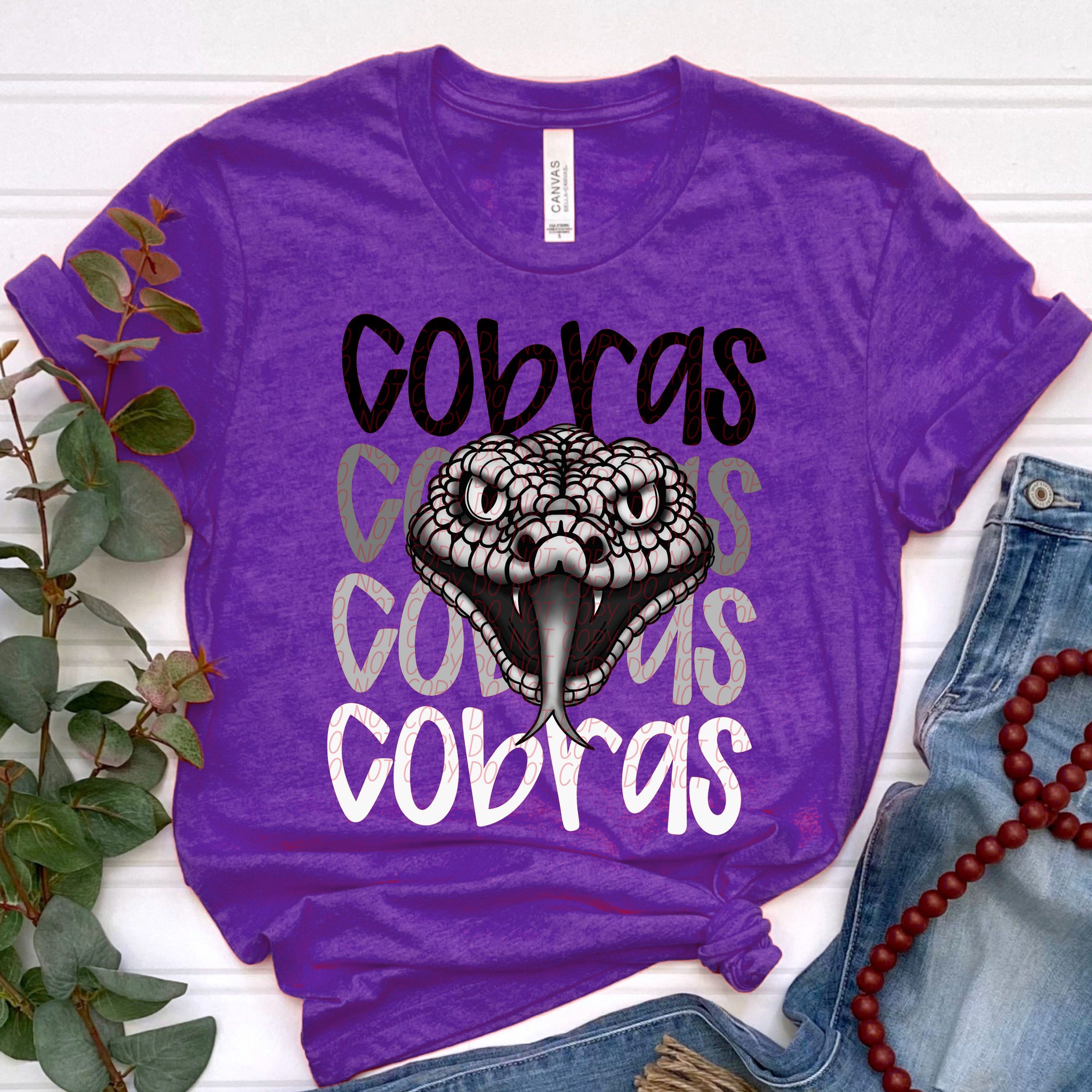 Cobras Sublimation or DTF Transfers