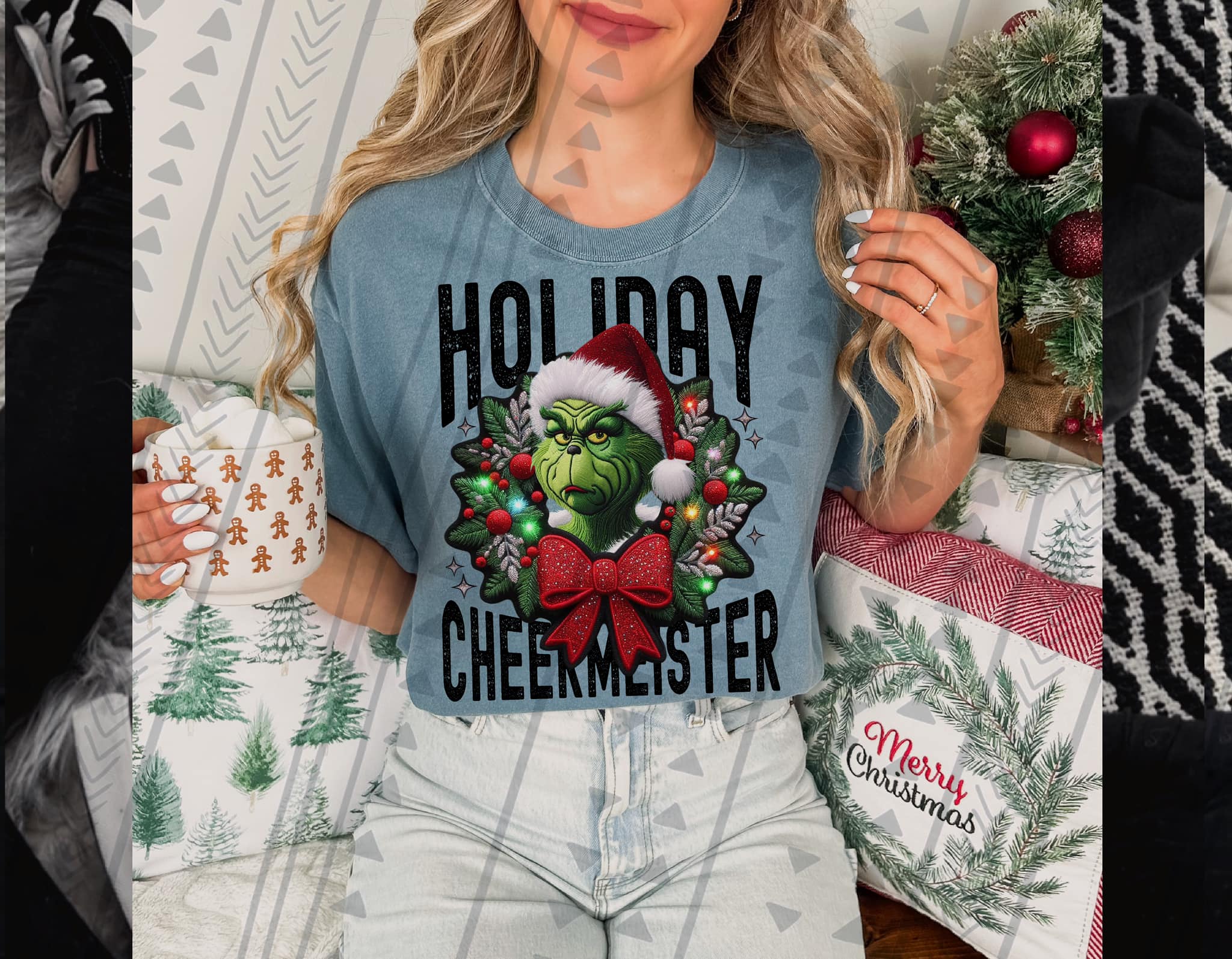 Holiday Cheermiester Sublimation or DTF Transfers