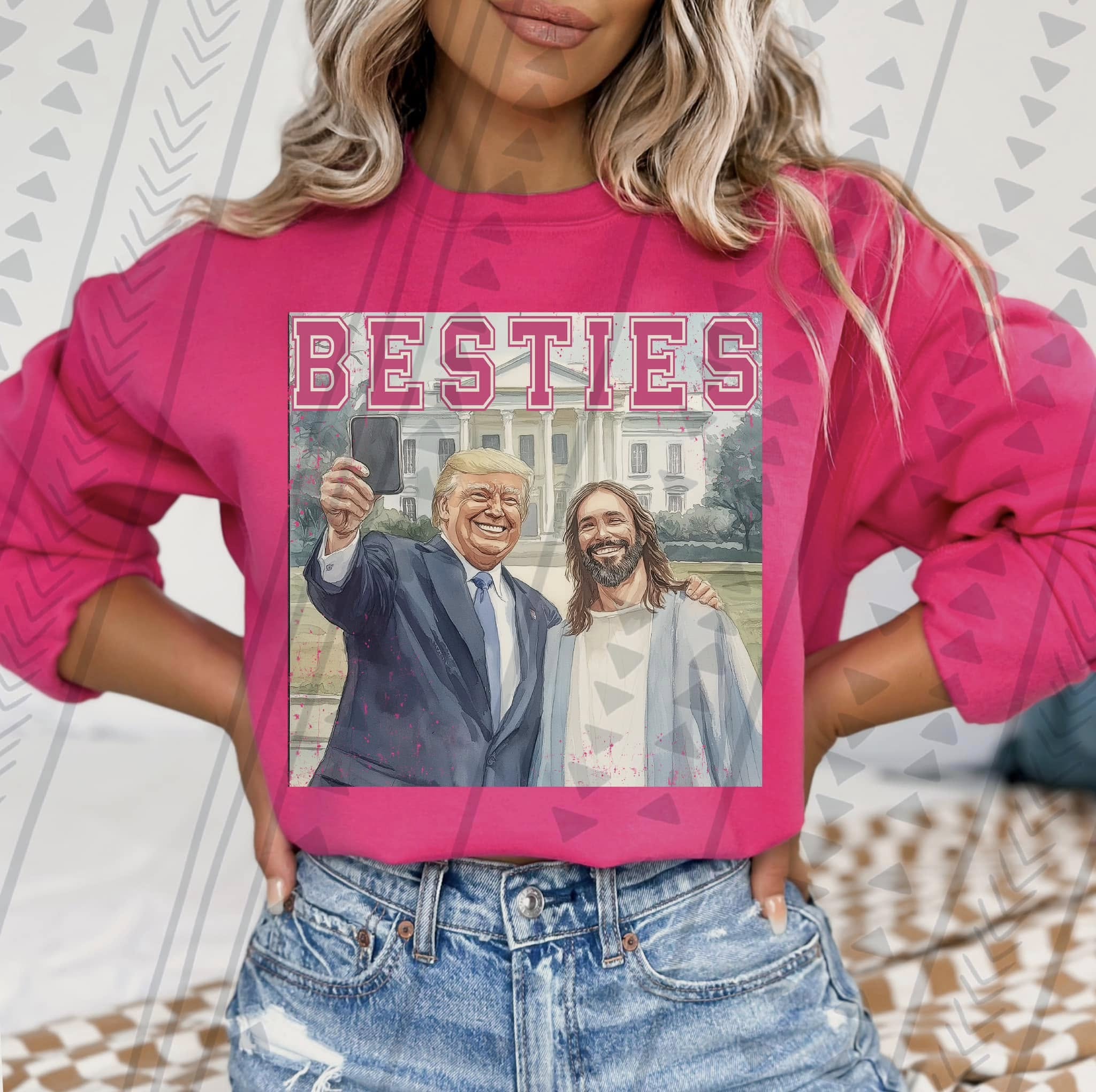 Bestie Trump Sublimation or DTF Transfers