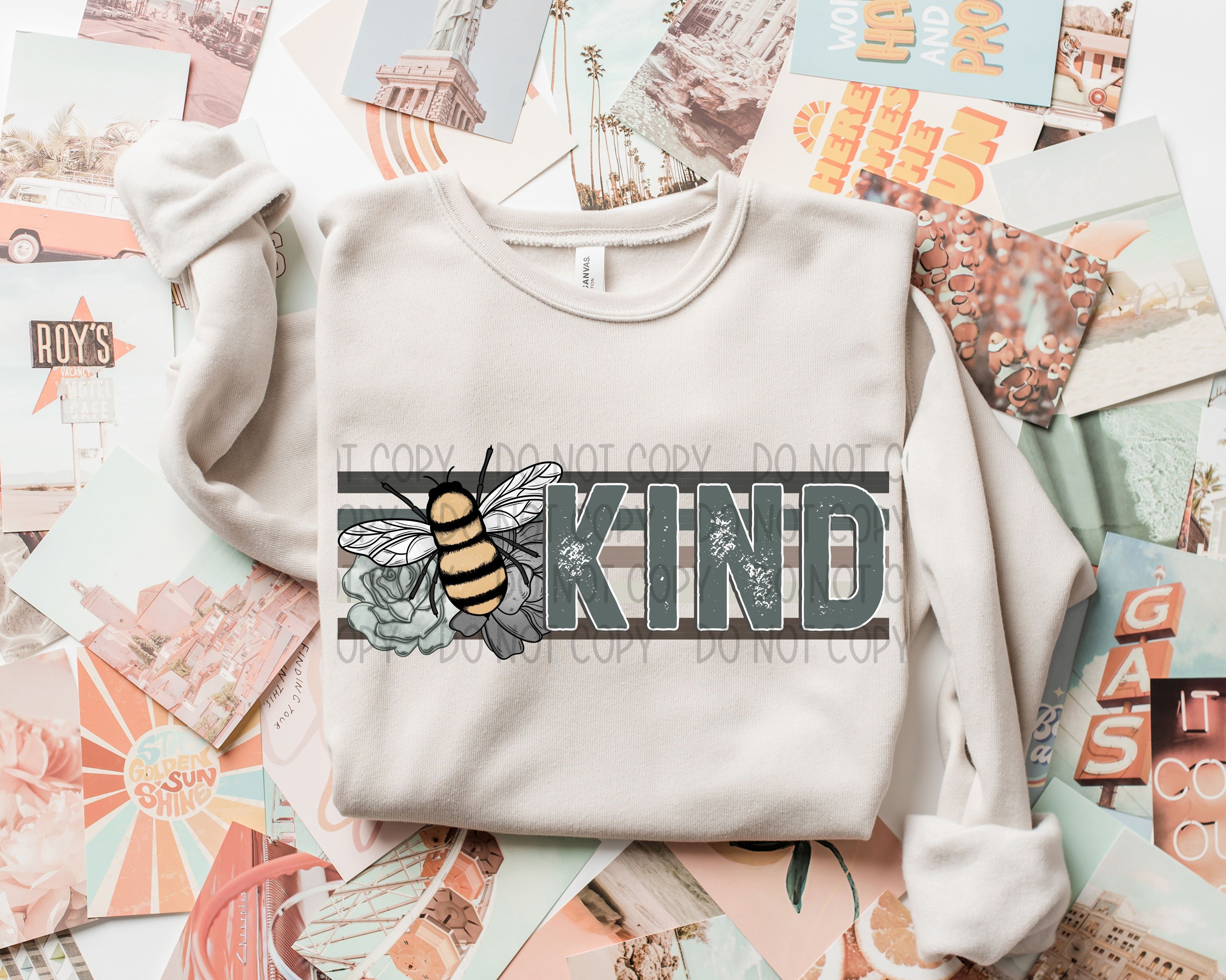 Be Kind Sublimation or DTF Transfers