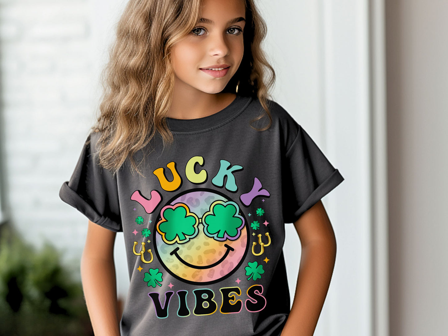 Lucky Vibes DTF or Sublimation Transfer