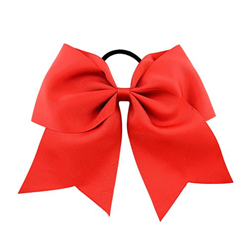 Hair Bows 8" Red