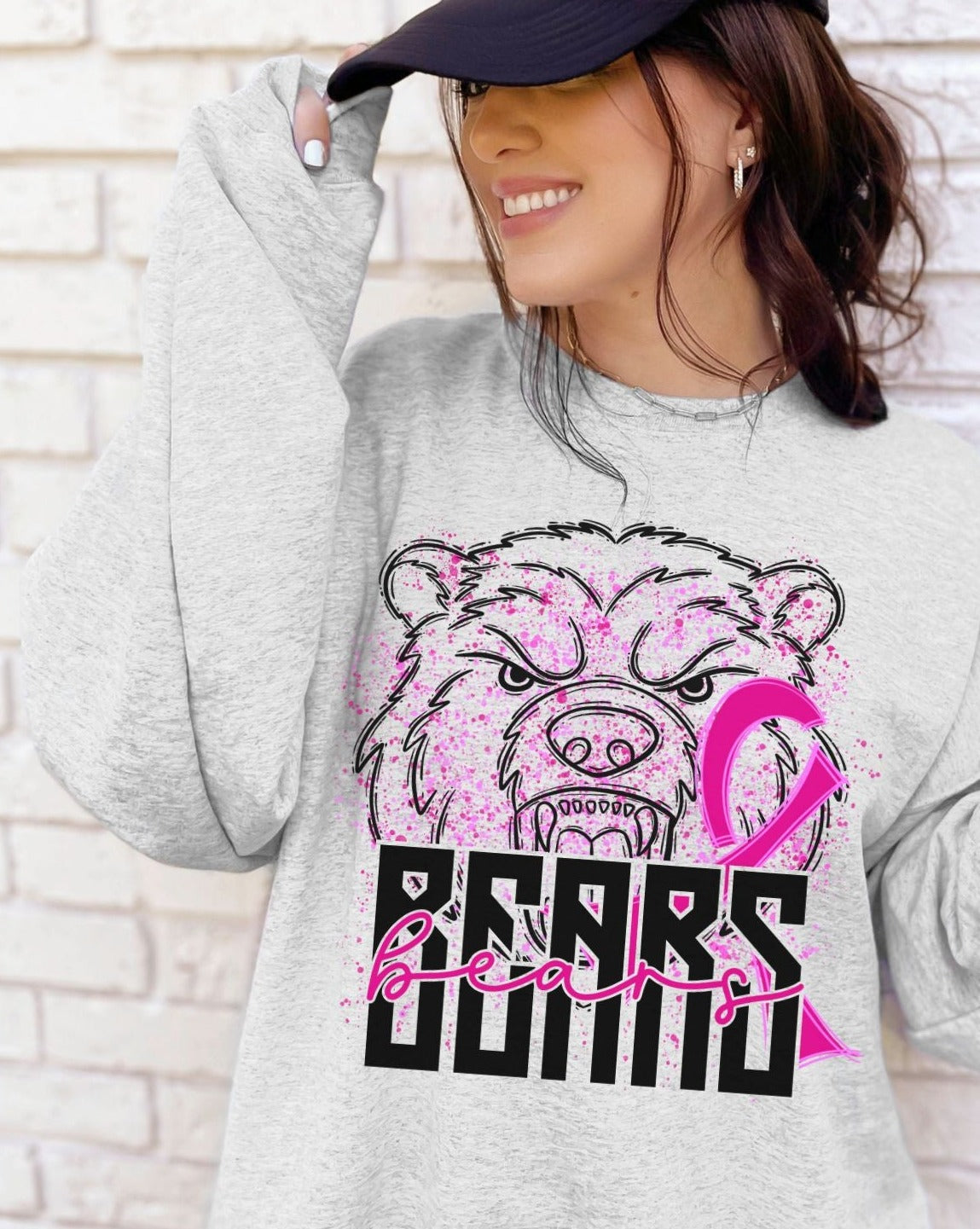 Pink Bears Sublimation or DTF Transfers