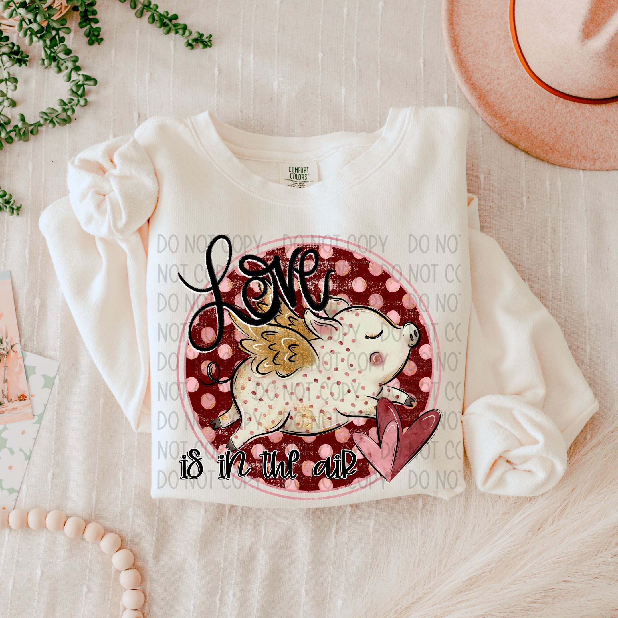 Love is in the Air Valentine Sublimation or DTF Transfers