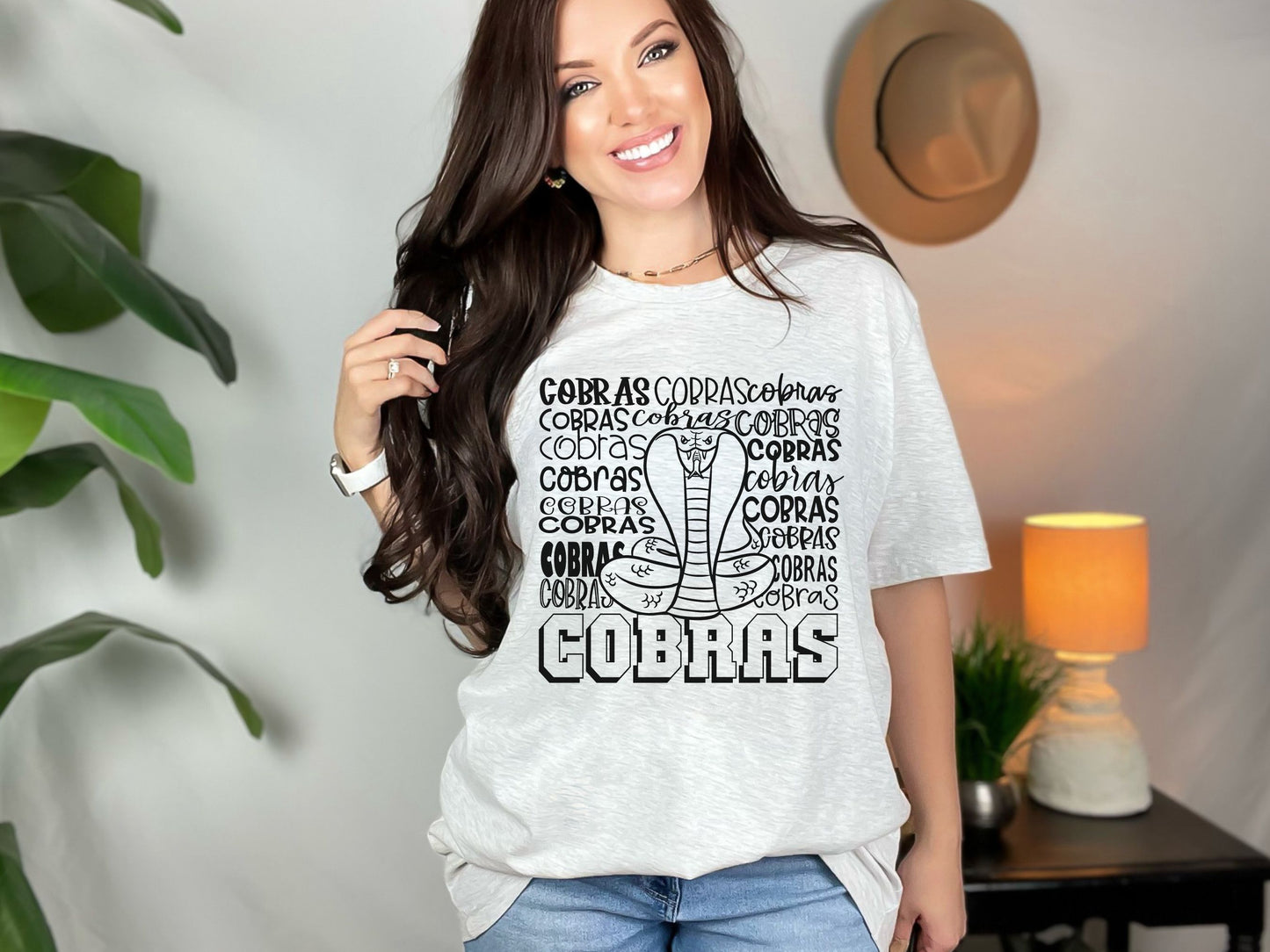 Cobras School Spirit Sublimation or DTF Transfers