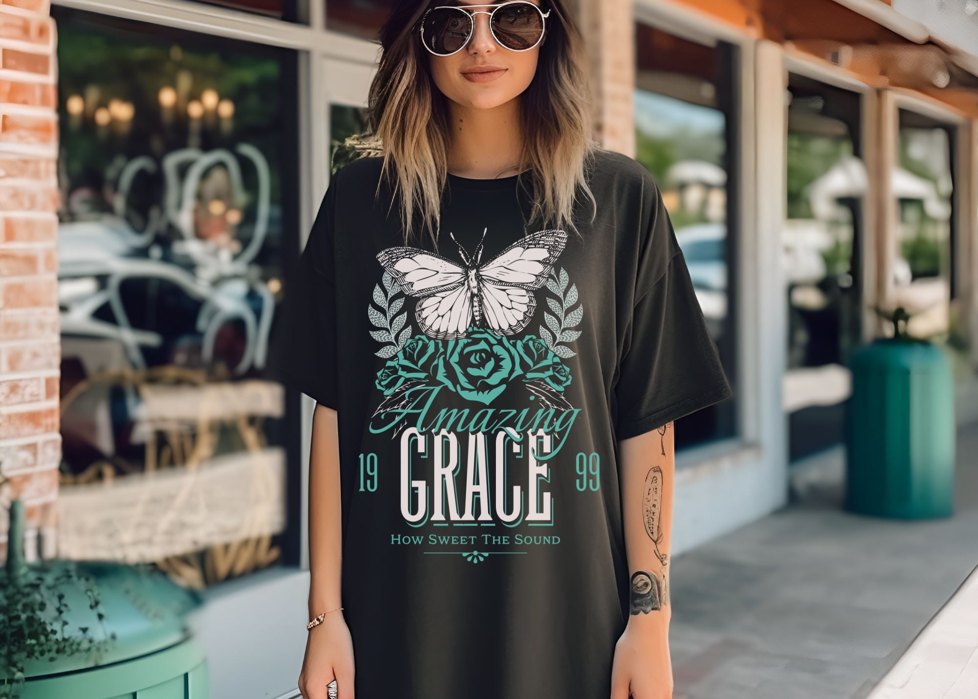 Amazing Grace Sublimation or DTF Transfers