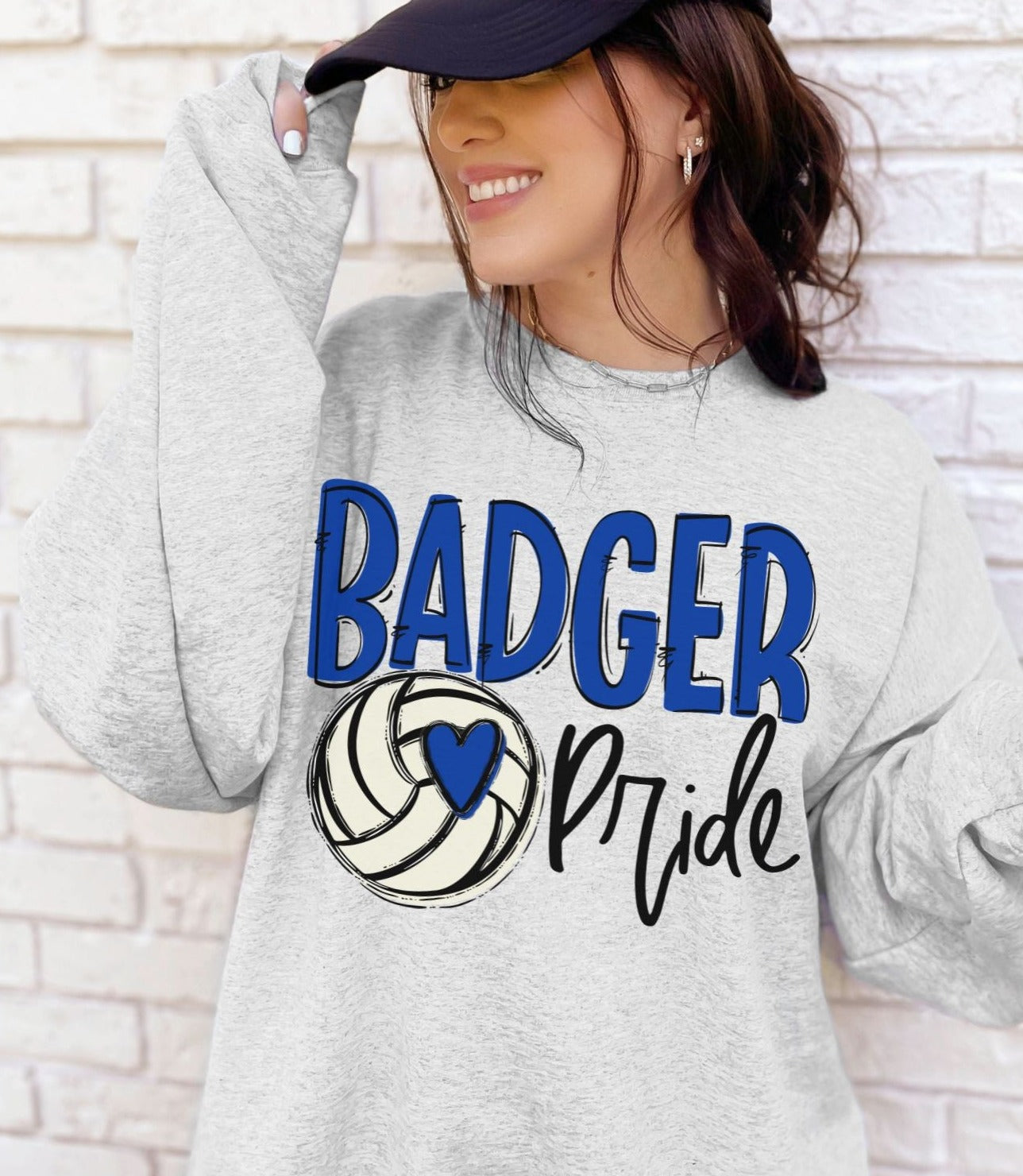 Badgers Pride Volleyball (any sport or logo) Sublimation or DTF Transfers