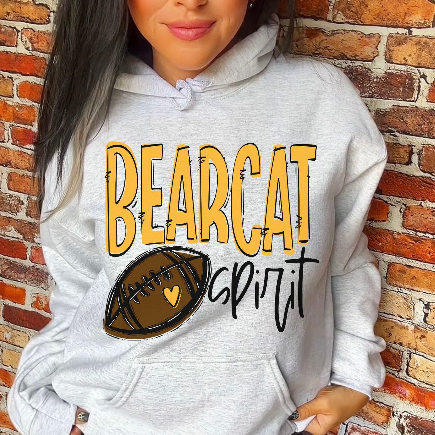 Bearcat School Spirit Sublimation or DTF Transfer