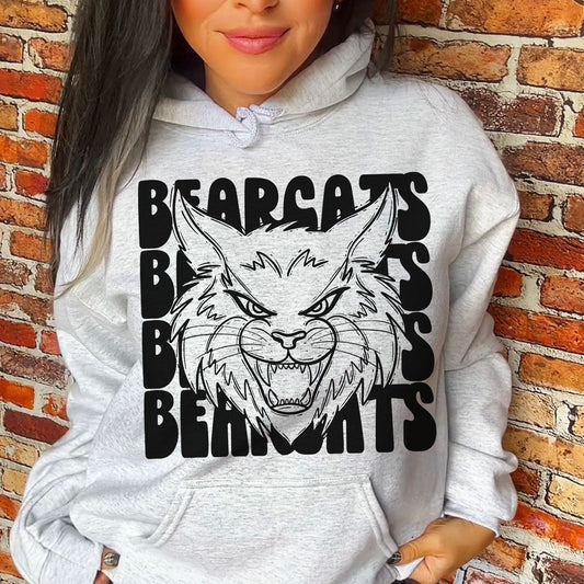 Bearcats School Spirit Sublimation or DTF Transfer