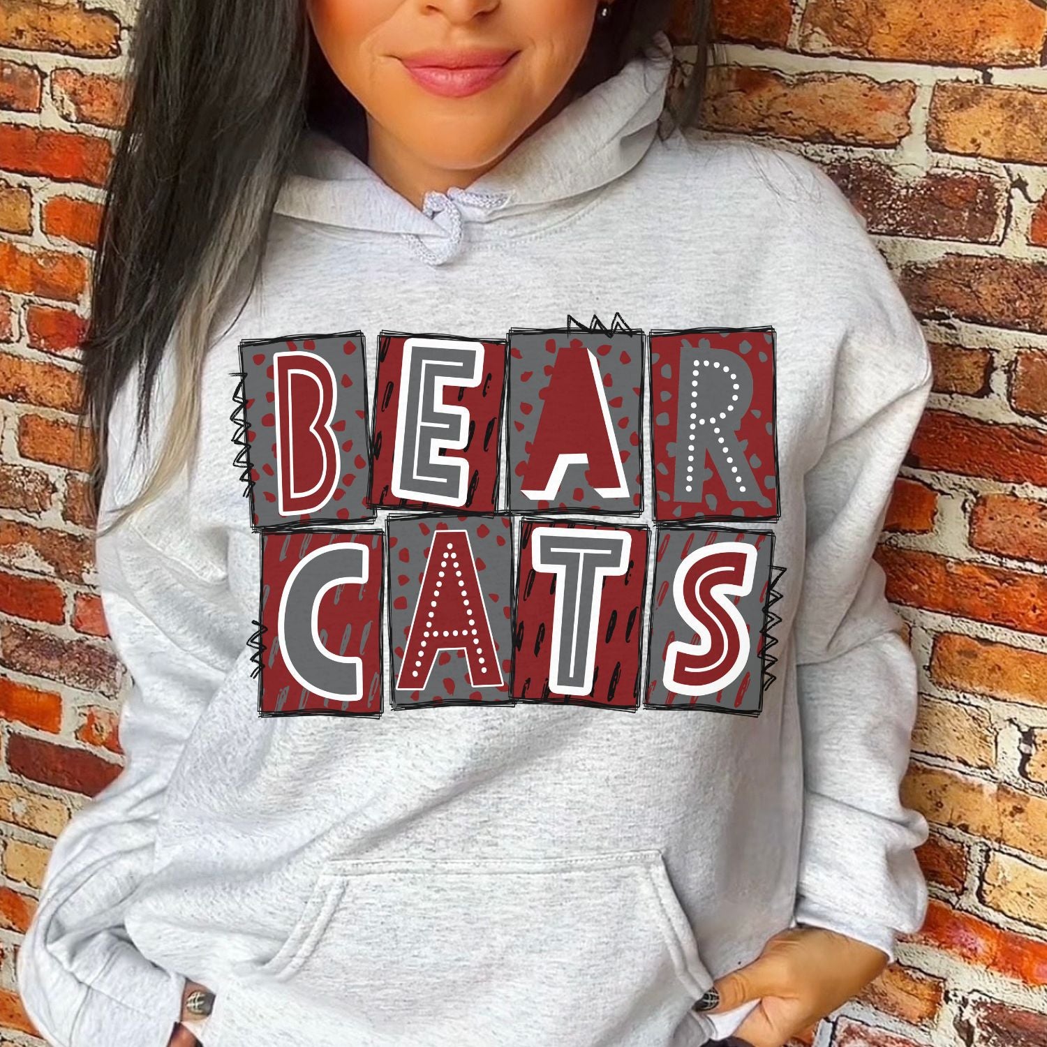 Bear School Spirit Sublimation or DTF Transfer