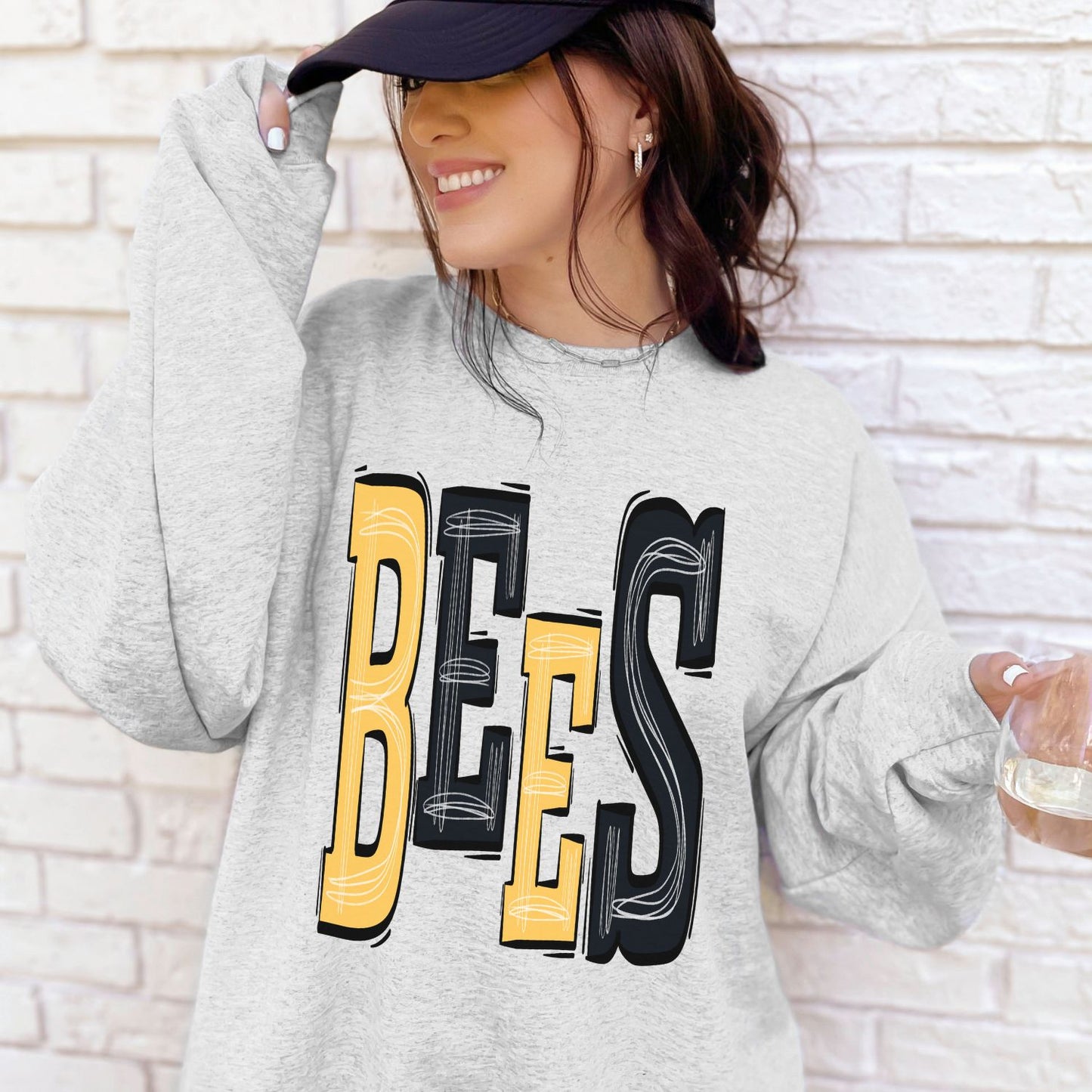 Bees Any Color School Spirit Sublimation or DTF Transfer