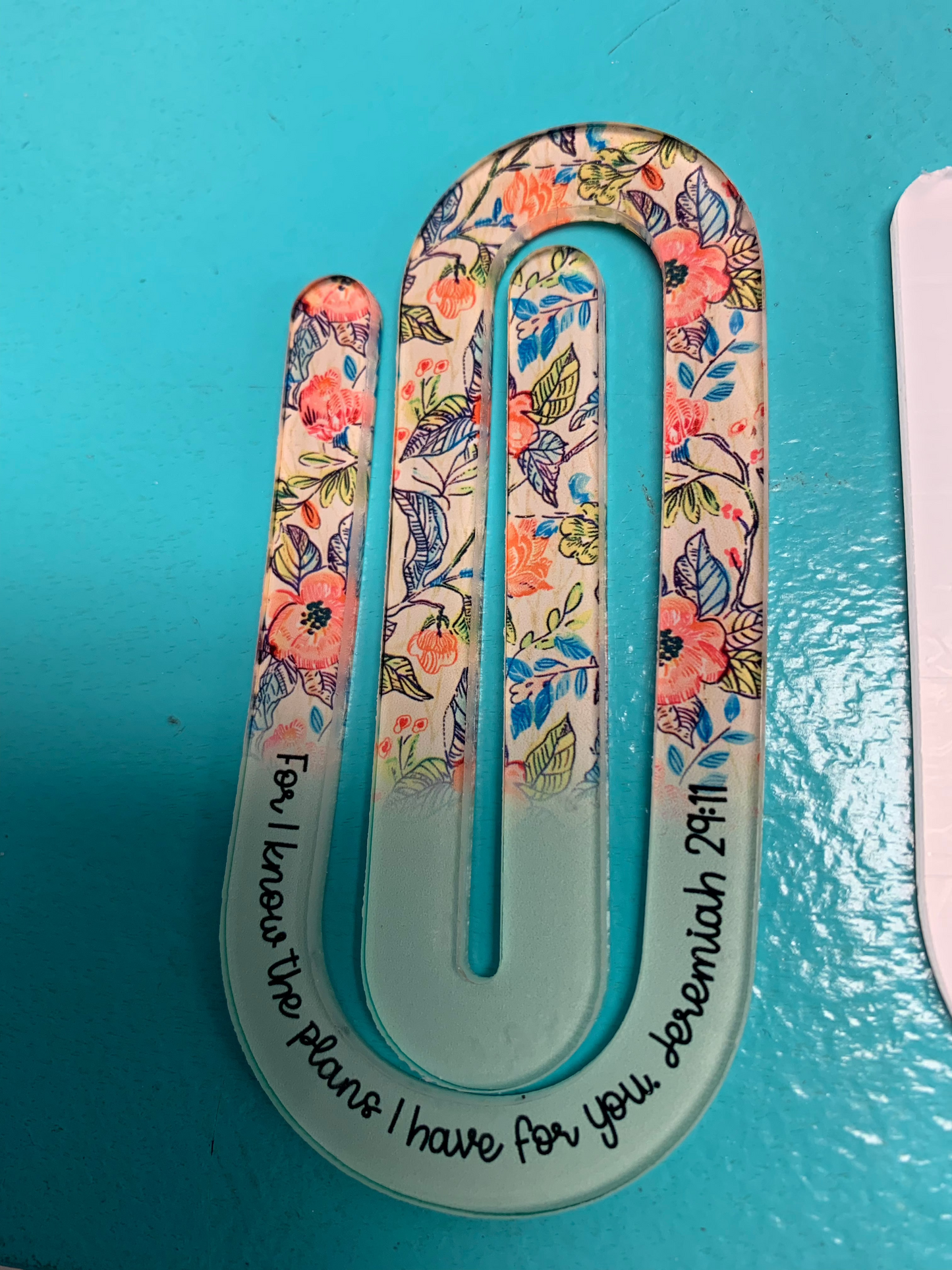 Sublimation Paper Clip Bookmarks