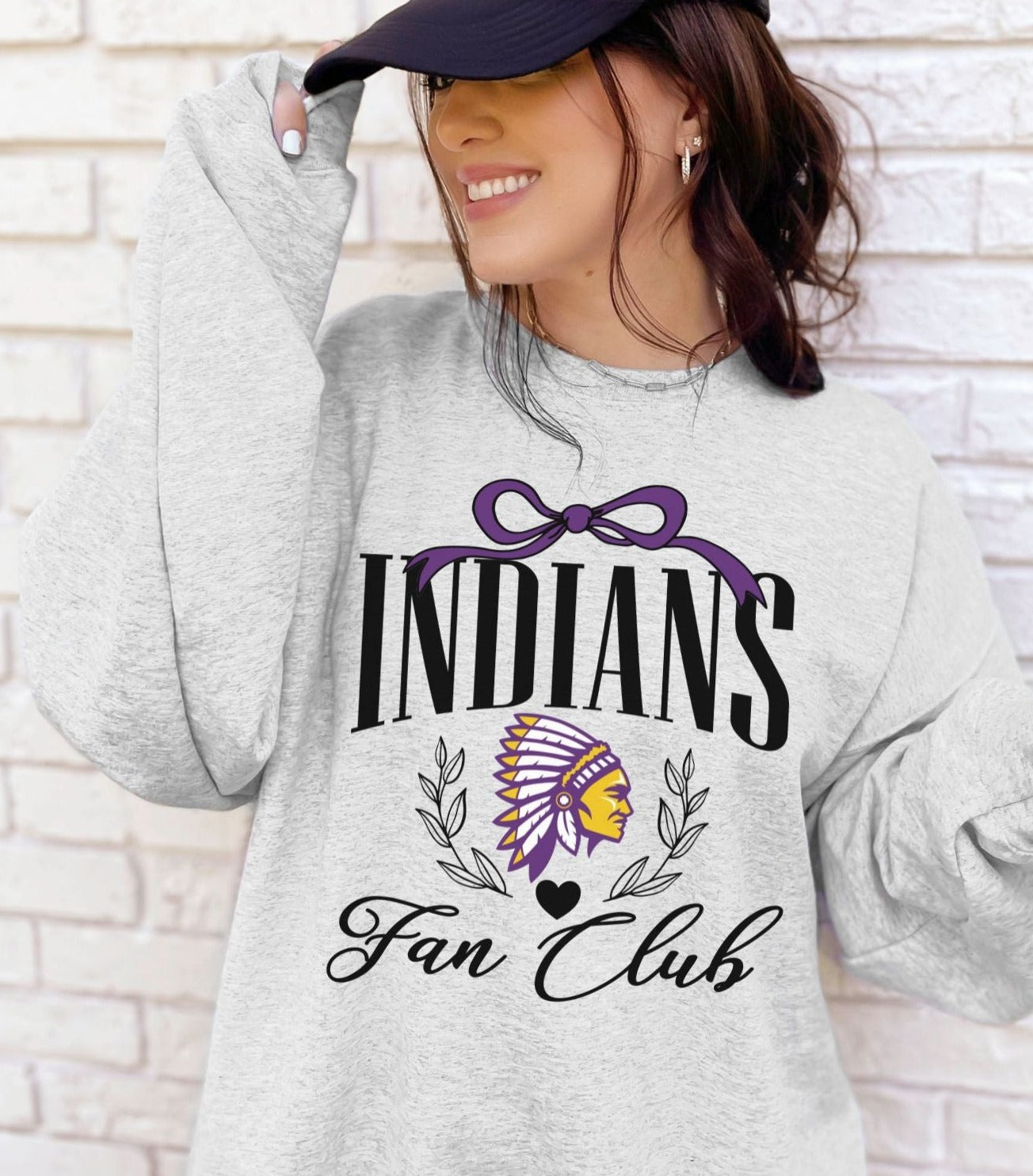 Indians Sport School Spirit Sublimation or DTF Transfer