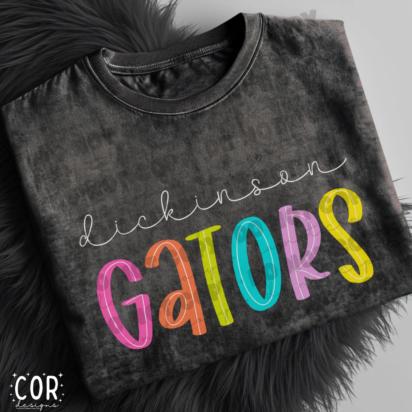 Gators School Spirit Sublimation or DTF Transfer